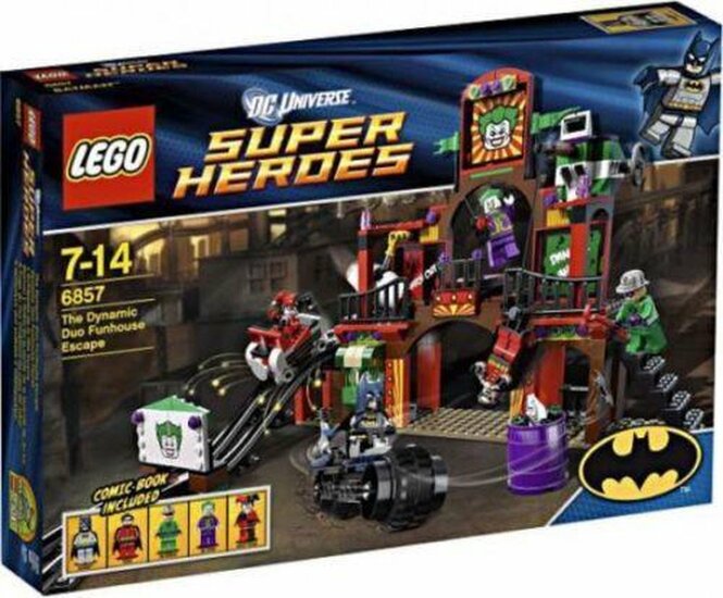 LEGO 6857 The Dynamic Duo Funhouse Escape