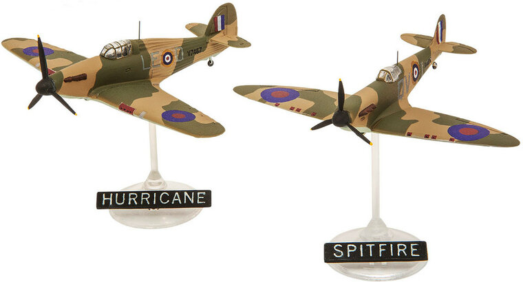 Revell 03771 Supermarine Spitfire Mk.Ia - Hawker Hurricane Mk.I 1/144