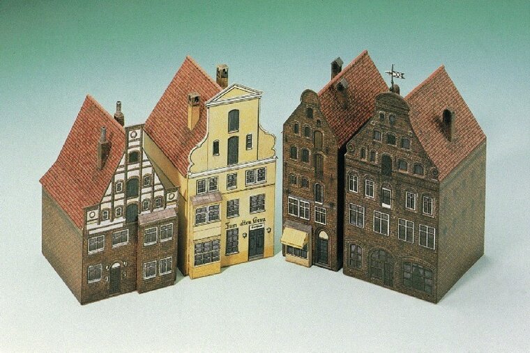 Schreiber Bogen Houses from Luneburg 2 (662)