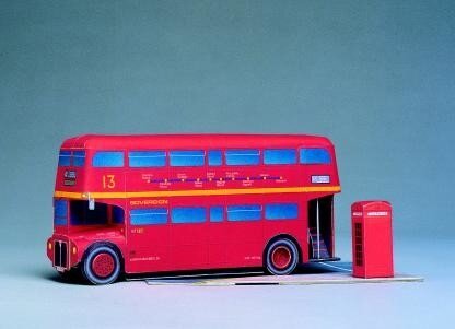 Schreiber Bogen Londen Dubbeldekker Bus (563)