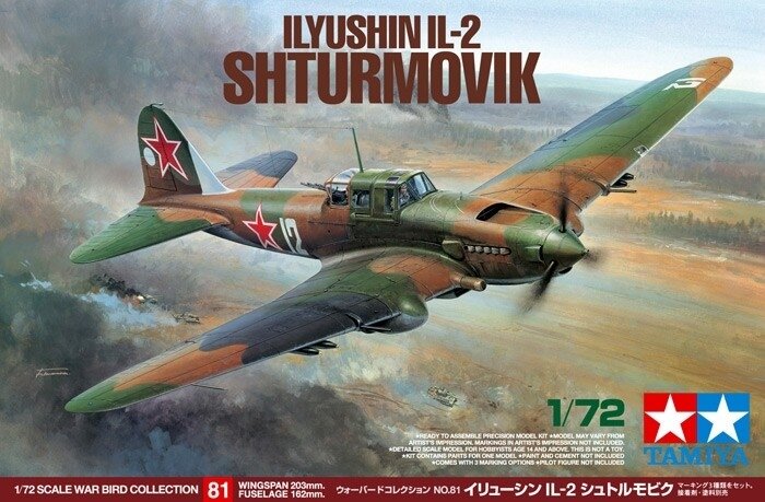 Tamiya Ilyushin IL-2 Shturmovik 1/72 (60781)