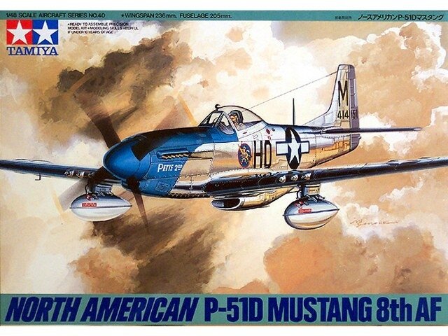 Tamiya North American P-51D Mustang 1/48 (61040)