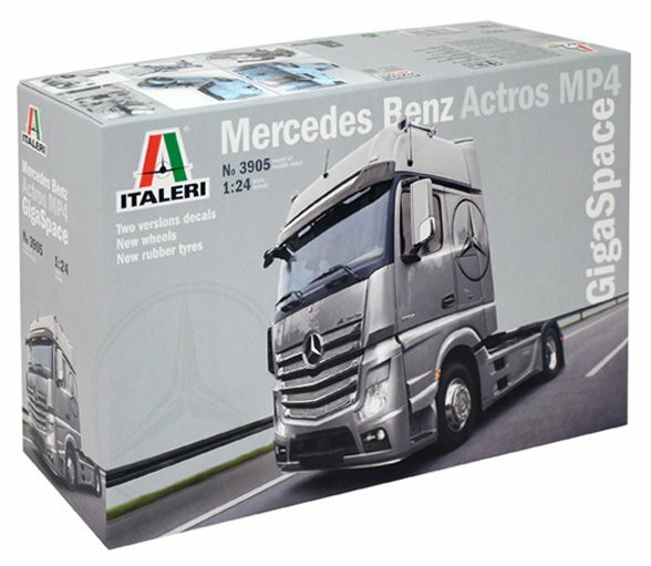 Italeri Mercedes Benz Actros MP4 GigaSpace 1:24