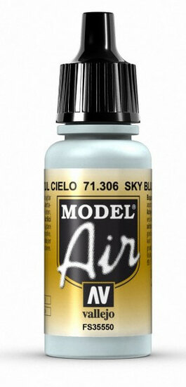 Vallejo Model Air Color 71.306 Sky Blue