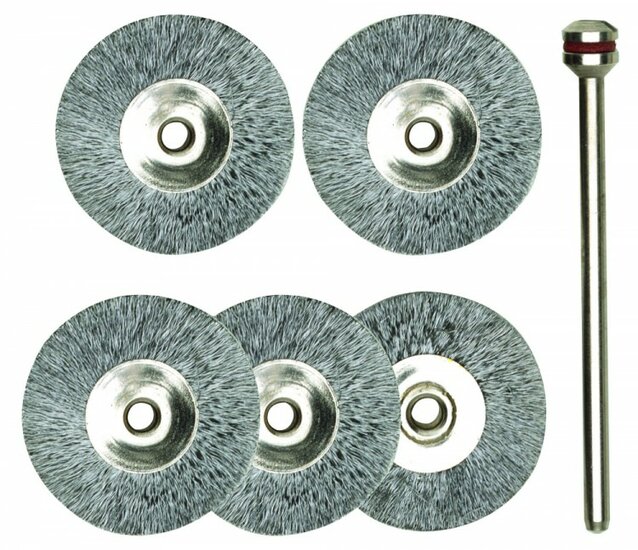 Proxxon Steel Wire Wheel Brushes (28952)