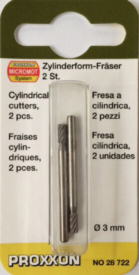 Proxxon Cylindrical Cutters (28722)