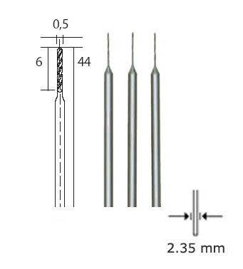 Proxxon HSS Micro Twist Drills (28864)