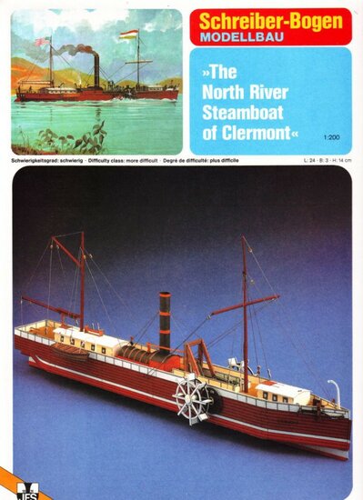 Schreiber Bogen Steamboat of Clermont (71749)