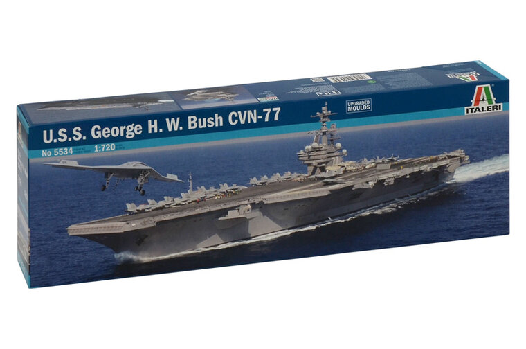 Italeri U.S.S. George H.W. Bush CVN-77 1:720 (5534)