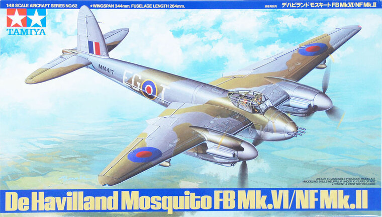 Tamiya De Havilland Mosquito 1/48 (61062)
