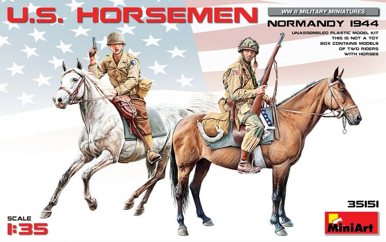 MiniArt U.S. Horsemen 1:35 (35151)