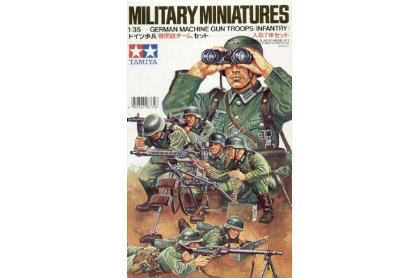 Tamiya German Machine Gun Troops Infantry 1:35 #35038