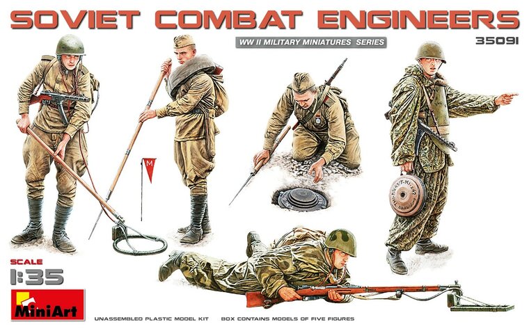MiniArt Soviet Combat Engineers 1:35 (35091)