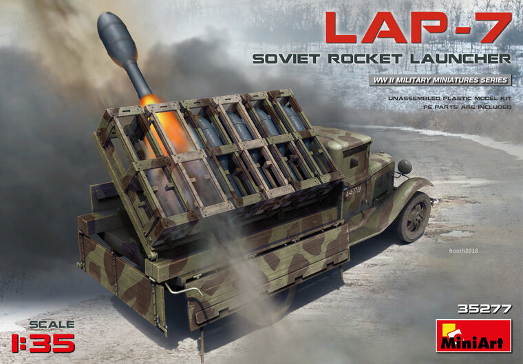 MiniArt Soviet Rocket Launcher LAP-7 1:35 (35277)