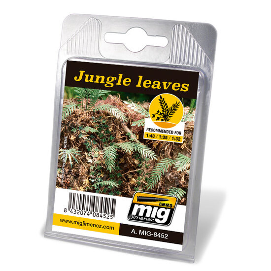 AMMO MIG Laser Cut Plant Jungle Leaves (8452)