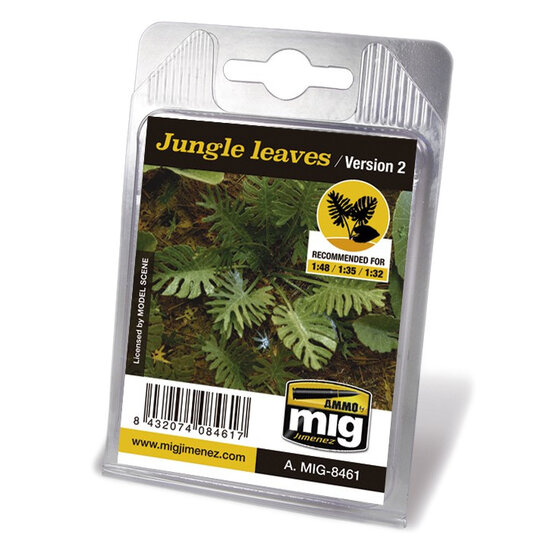 AMMO MIG Laser Cut Plant Jungle Leaves (8452)