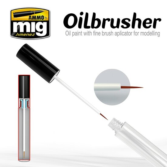 AMMO Oilbrusher: Olive Green (3505)