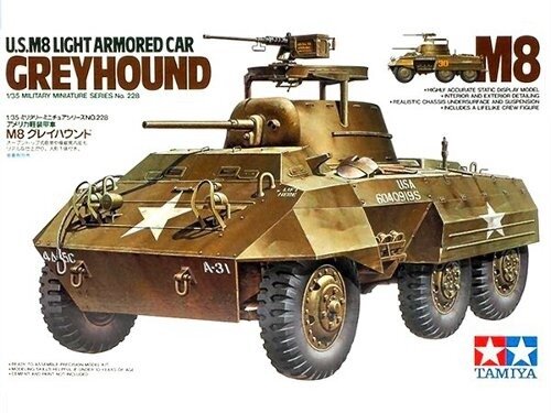 Tamiya U.S. M8 Light Armored Car Greyhound 1:35 (35228)