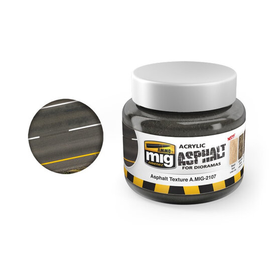 AMMO MIG Asphalt Texture Ground (2107)