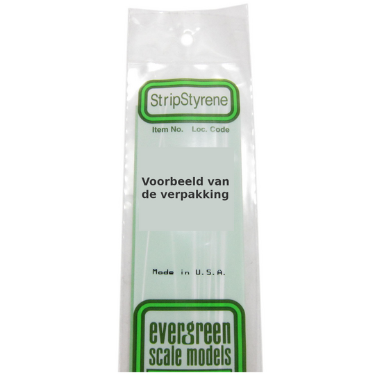 Evergreen 177: Kunststof Strip 2.5mm x 4.0mm