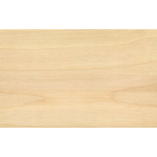 Berkenhouten Plaat: 250 x 500 x 5.0 mm