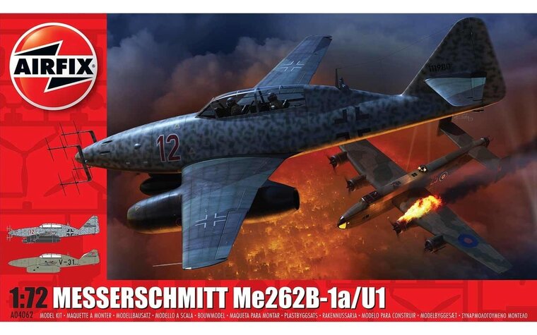 Airfix Messerschmitt Me 262B-1a/U1 1:72 (A04062)