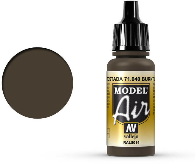 Vallejo Model Air: Burnt Umber (71.040)