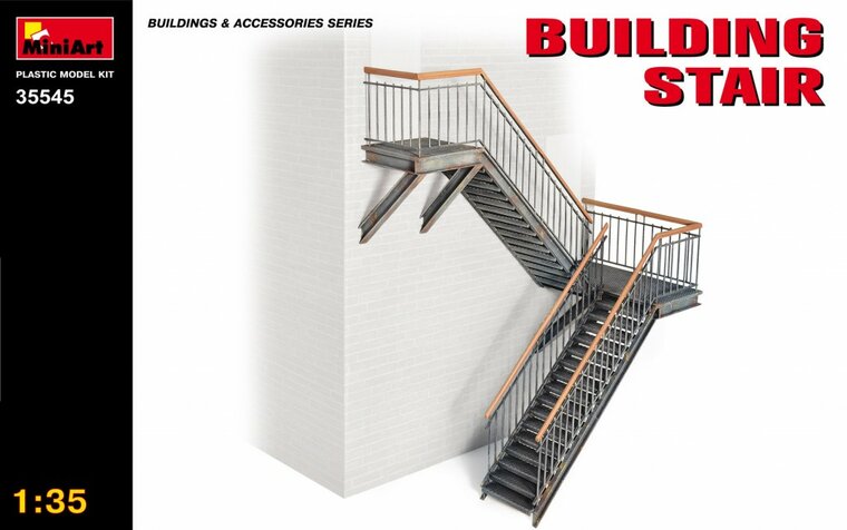 MiniArt Building Stair 1:35 (35545)