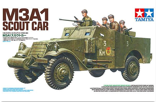 Tamiya M3A1 Scout Car 1/35 #35363