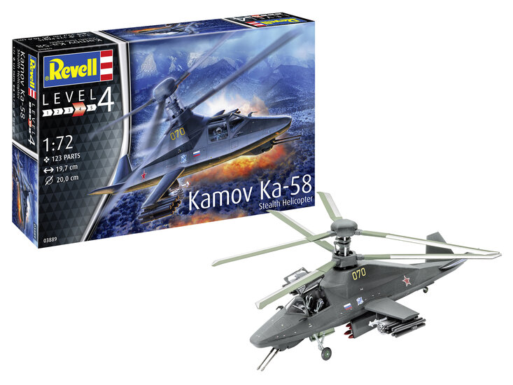 Revell Kamov Ka-58 Stealth 1:72 #03889