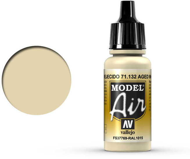Vallejo Model Air: Aged White (71.132)