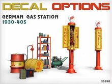 MiniArt 35598 German Gas Station 1930-40s 1/35