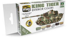 AMMO Mig 7166 King Tiger Exterior Colors