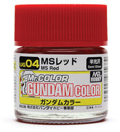 Mr.Hobby Gundam Color MS Red 10ml UG04