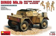 MiniArt 35067 Dingo Mk.1b British Scout Car with Crew 1/35