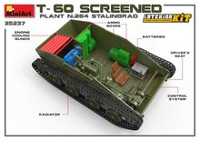 MiniArt 35237 T-60 Screened (Plant No.264 Stalingrad) Interior Kit 1/35