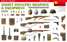 MiniArt 35304 Soviet Infantry Weapons &amp; Equipment. Special Edition 1/35