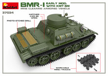 MiniArt 37034 BMR-1 Early Mod. with KMT-5M 1/35