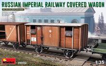 MiniArt 39002 Russian Imperial Railway Covered Wagon 1/35