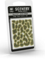 Vallejo Wild Tuft &ndash; Mixed Green 6mm #SC416