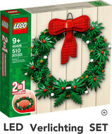 LEGO 40426 Kerstkrans 2-in-1 met LED Verlichting