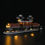 LEGO 10277 Krokodil Locomotief met LED Verlichting