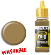 A.MIG 105 Washable Dust (Ral 8000) 17ml Verf