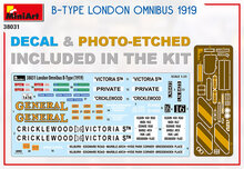 MiniArt B-Type London Omnibus 1919 1:35 #38031