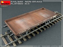 MiniArt 39004 Railway Non-Brake Flatbed 16,5 T 1/35