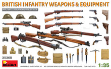 MiniArt 35368 British Infantry Weapons &amp; Equipment 1/35