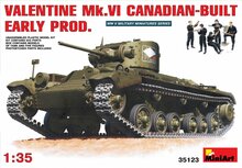 MiniArt 35123 Valentine Mk. VI Canadian &ndash; Built Early Prod. 1/35
