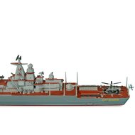 Zvezda 9017 Russian Nuclear Powered Missile Cruiser Petr Velikiy 1/700