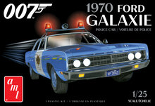 AMT 1172 1970 Ford Galaxie Police Car (James Bond) 1/25