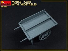 MiniArt 35623 Market Cart with Vegetables 1/35